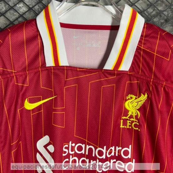 Nuevo Tailandia 1ª Camiseta Liverpool 24/25 Rojo Baratas